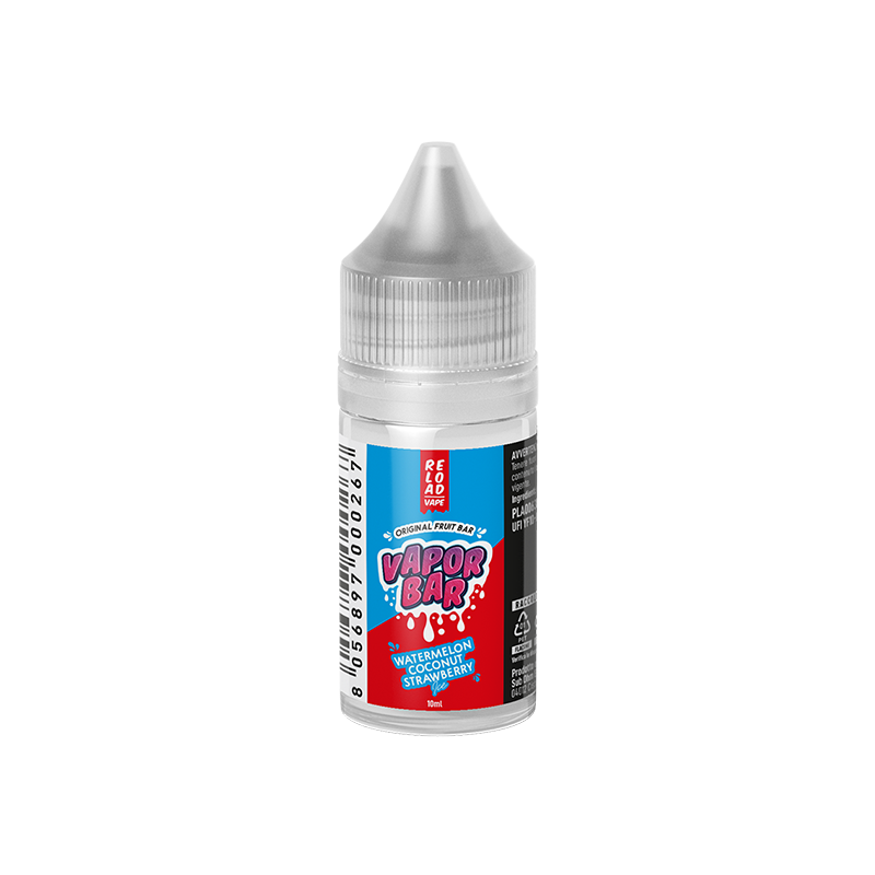 Reload Vape Vapor Bar Watermelon Coconut Strawberry - Mini shot 10+10