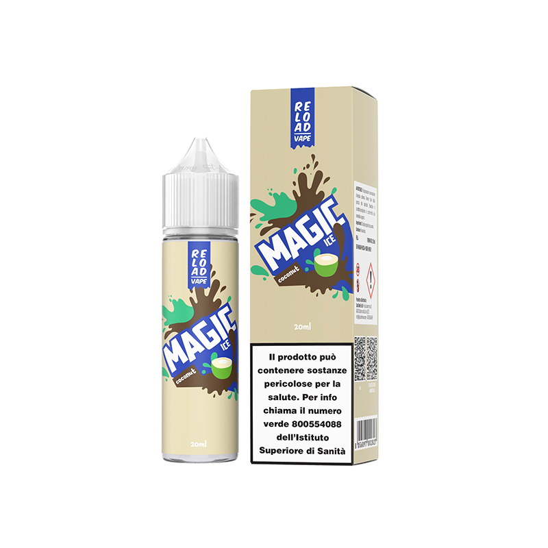 Reload Vape Magic Ice Coconut - Vape Shot - 20 ml