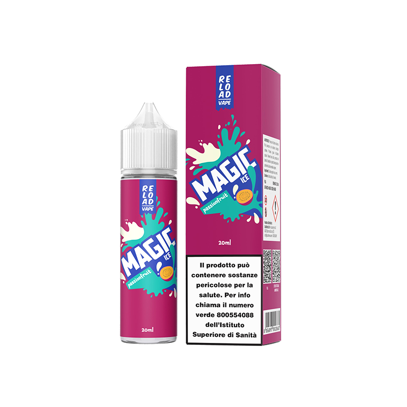 Reload Vape Magic Ice Passion Fruit - Vape Shot - 20 ml