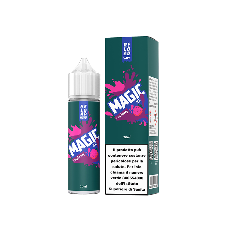 Reload Vape Magic Ice Raspberry - Vape Shot - 20 ml