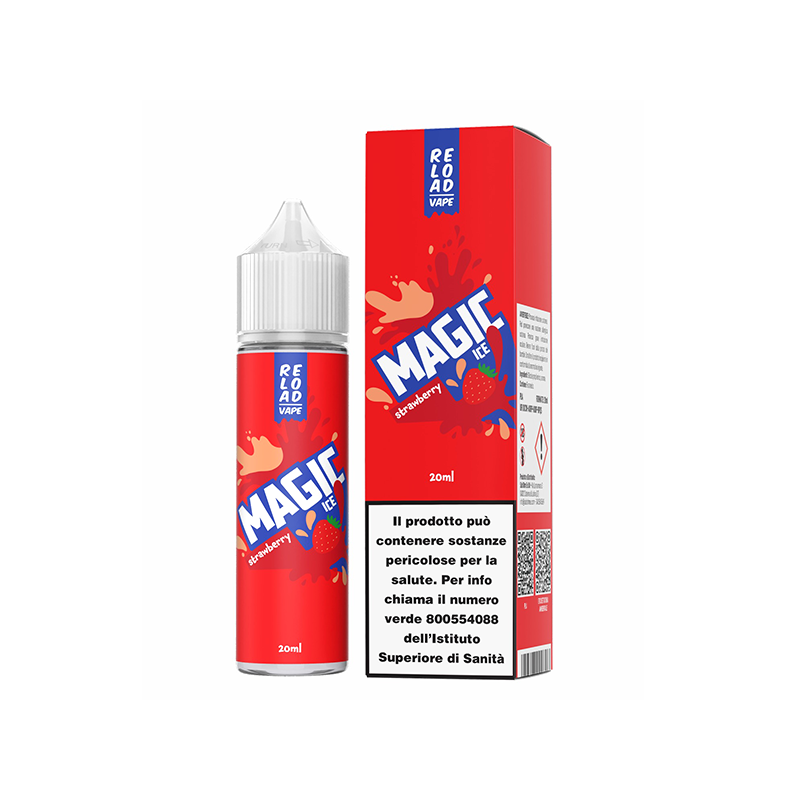 Reload Vape Magic Ice Strawberry - Vape Shot - 20 ml