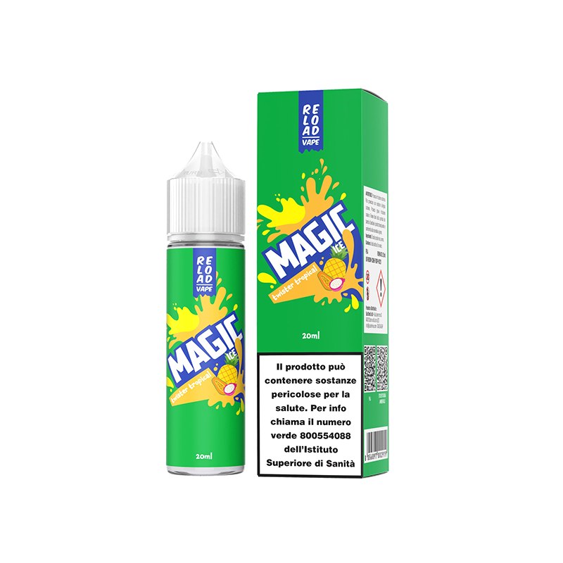 Reload Vape Magic Ice Twister Tropical - Vape Shot - 20 ml