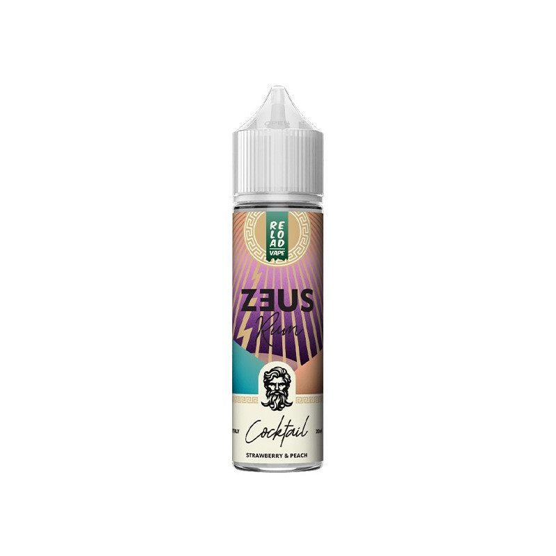 Reload Vape Zeus Rum Strawberry & Peach - Vape Shot - 20 ml