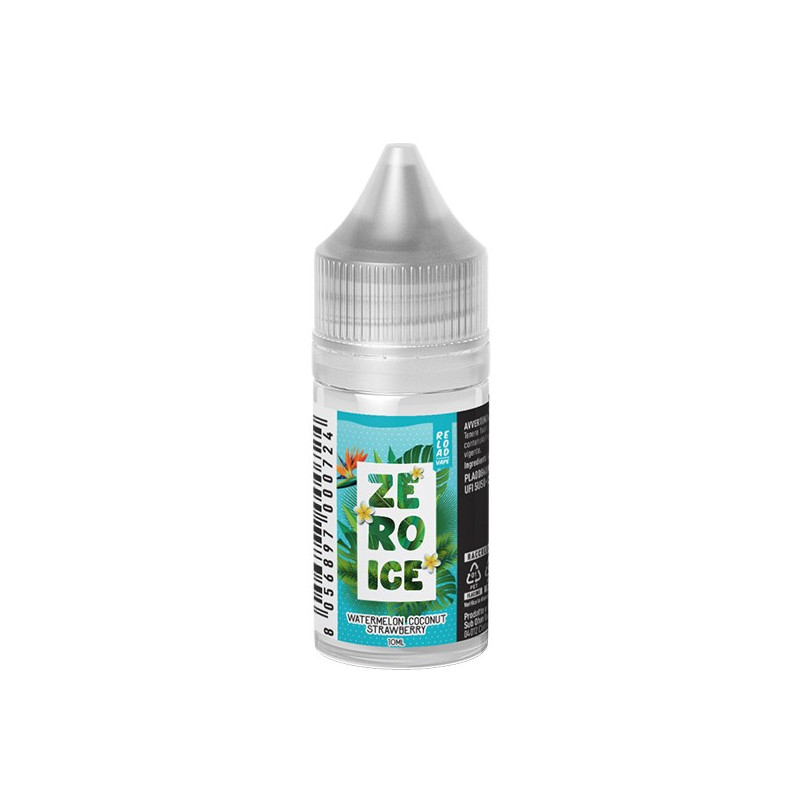 Reload Vape Zero Ice Watermelon Coconut Strawberry - Mini shot 10+10