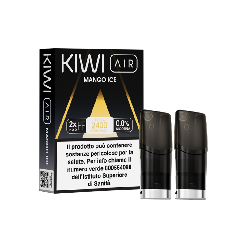 Kiwi Air Pod Precaricate - Mango Ice - 2ml - 2pz