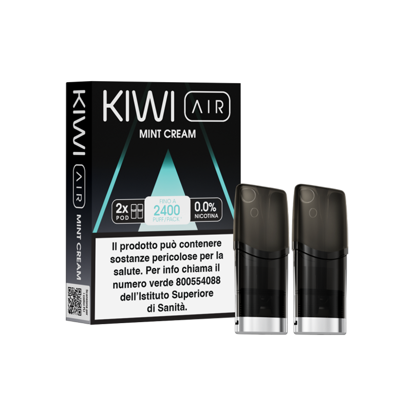 Kiwi Air Pod Precaricate - Mint Cream - 2ml - 2pz