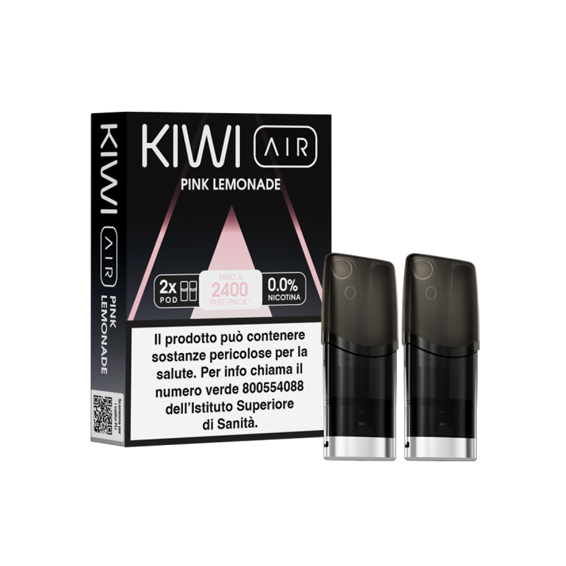Kiwi Air Pod Precaricate - Pink Lemonade - 2ml - 2pz