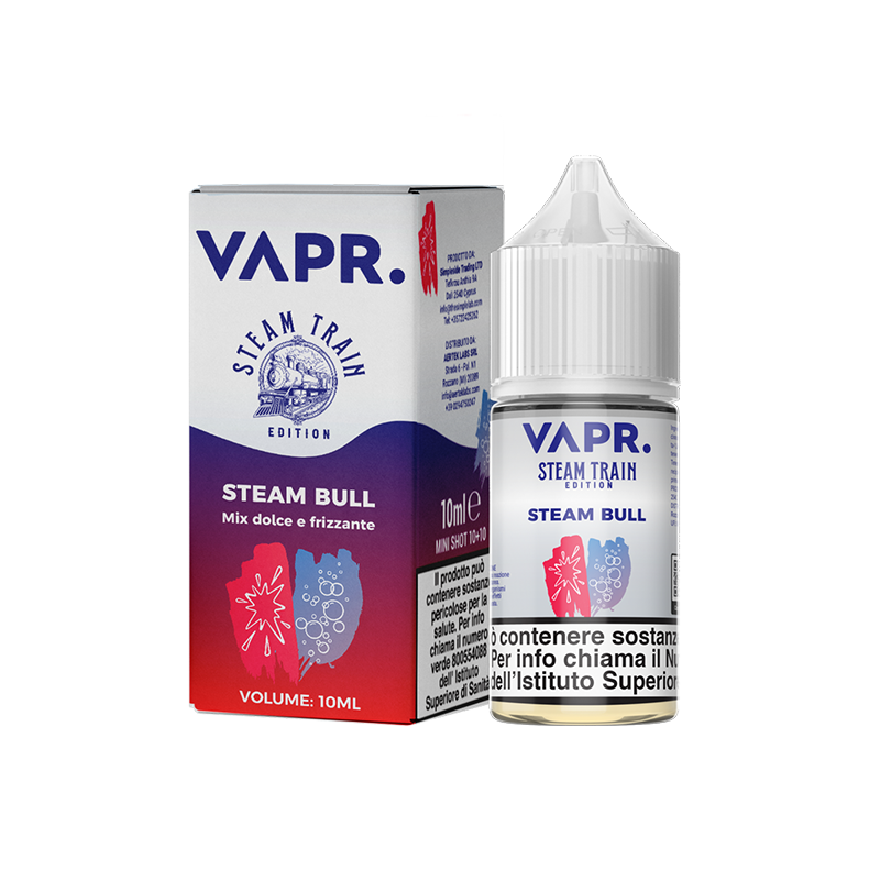 VAPR. Steam Bull - Steam Train Edition - Mini Shot 10+10