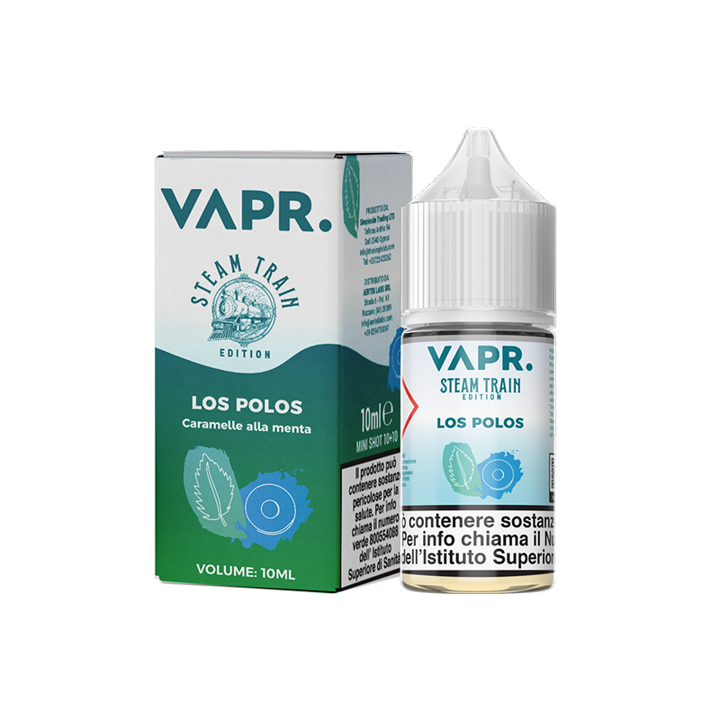 VAPR. Los Polos - Steam Train Edition - Mini Shot 10+10