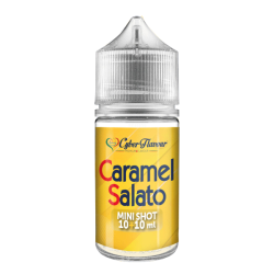 Mini Vape Shot 10+10 Caramello Salato Cyber Flavour