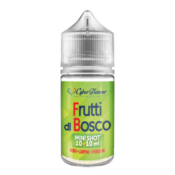 Mini Vape Shot 10+10 Frutti di Bosco Cyber Flavour