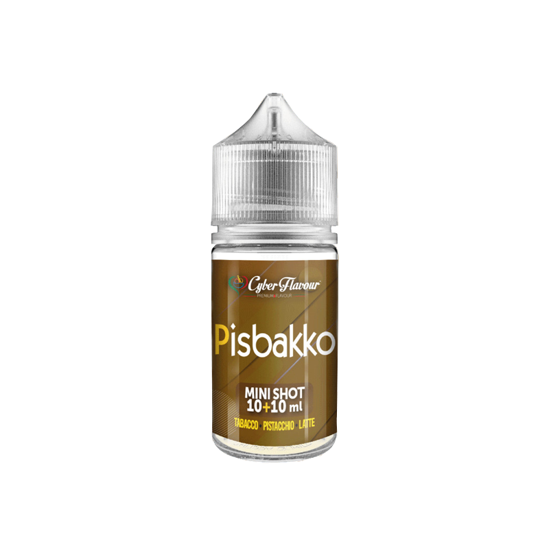 Mini Vape Shot 10+10 Pisbacco Cyber Flavour