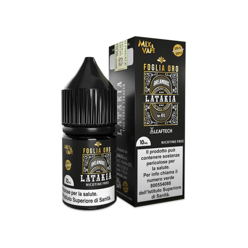 Dreamods Foglia Oro Latakia - Mix and Vape - 10ml