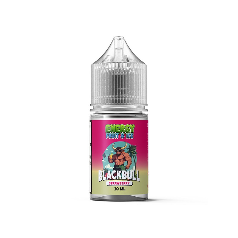 Aroma Svapo Blackbull Strawberry - Energy Fruit & Ice - Mini shot 10ml