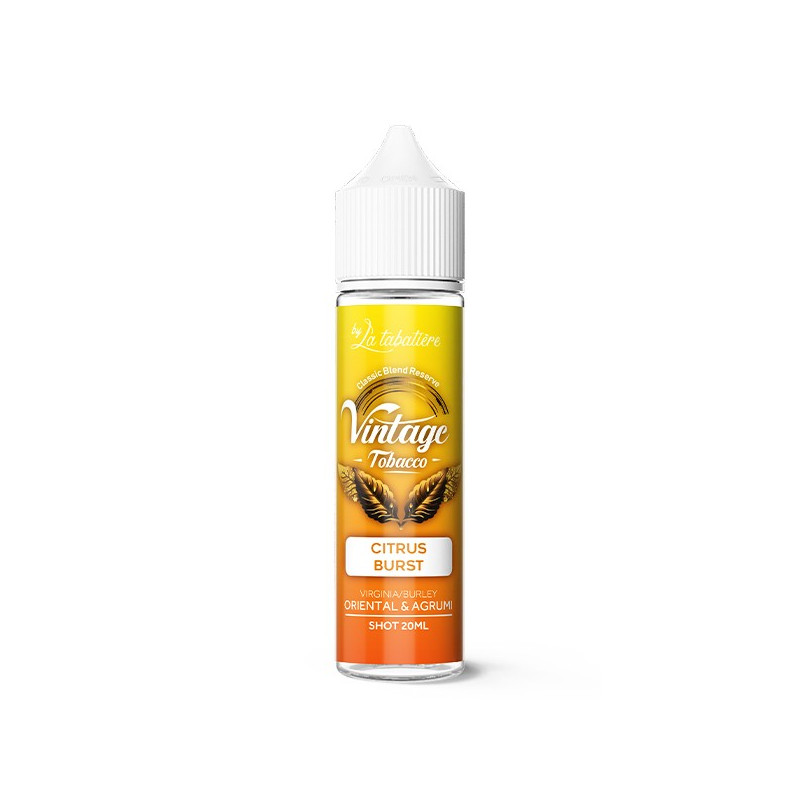 Aroma Svapo Citrus Burst - Vintage Tobacco - Shot 20 in 60ml
