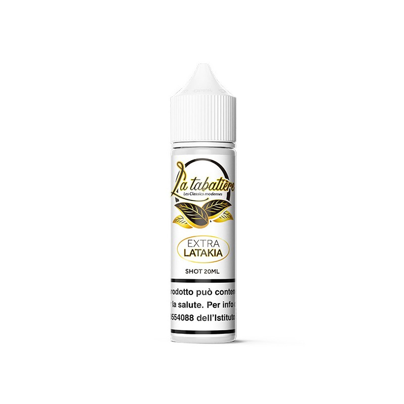 Aroma Svapo Extra Latakia - La Tabatiere - Shot 20 in 60ml