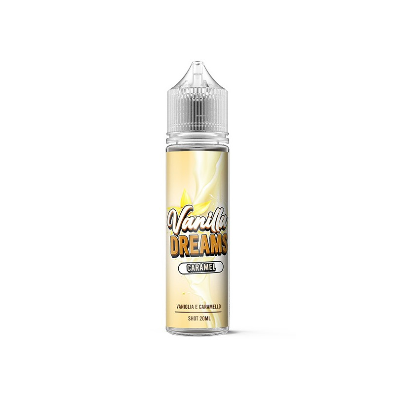 Aroma Svapo Vaniglia e Caramello - Vanilla Dreams - Shot 20 in 60ml