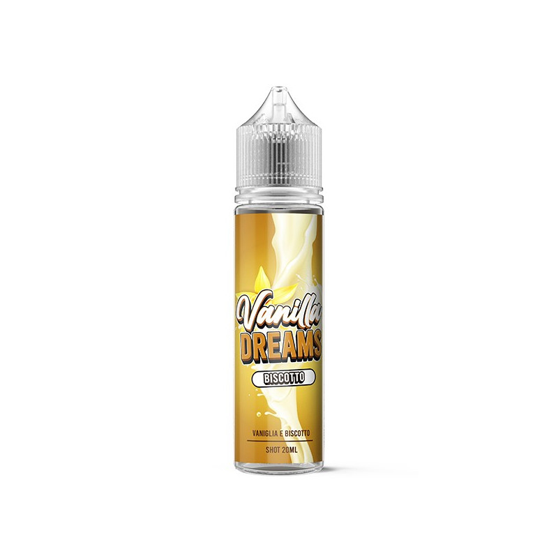 Aroma Svapo Vaniglia e Biscotto - Vanilla Dreams - Shot 20 in 60ml