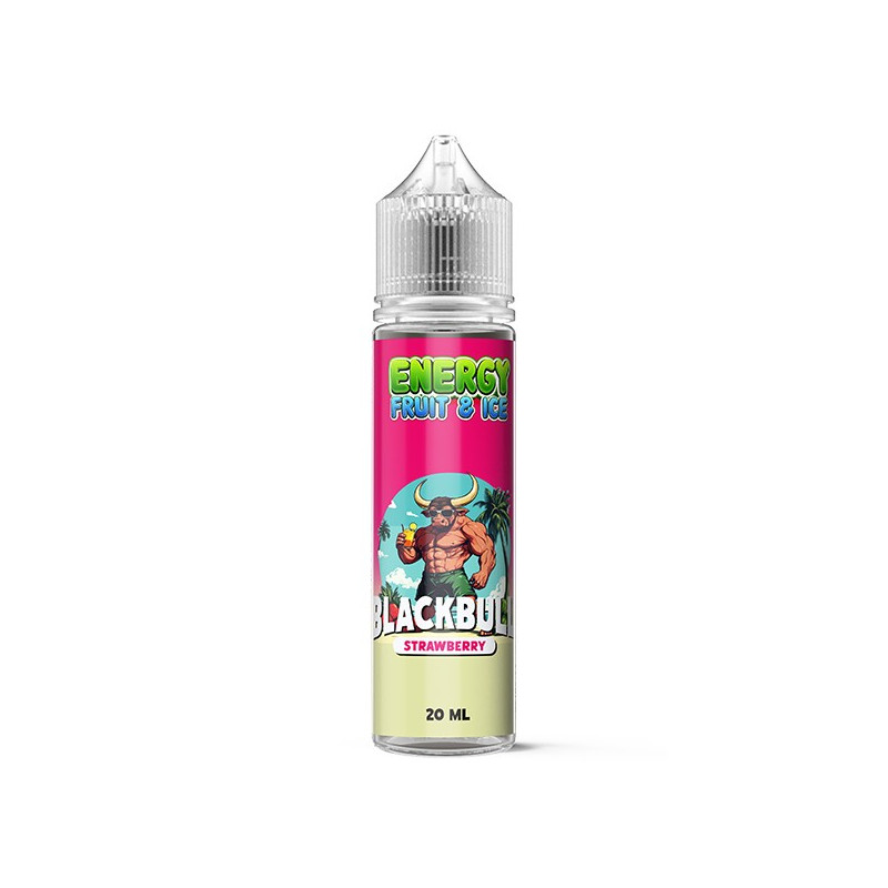 Aroma Svapo Blackbull Strawberry - Energy Fruit & Ice - Shot 20 in 60ml
