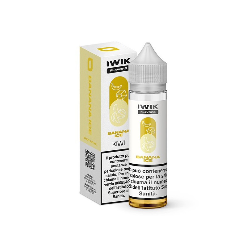 Iwik Banana Ice - Vape Shot 20ml