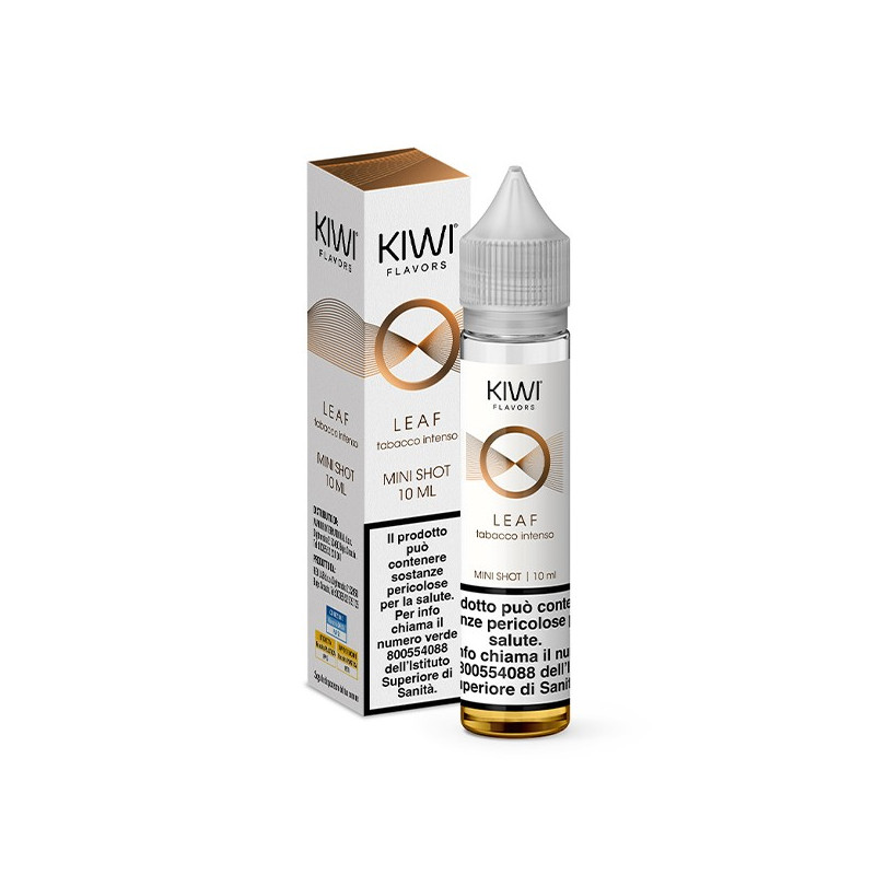 Kiwi Leaf Tabacco Intenso - Mini shot 10+10
