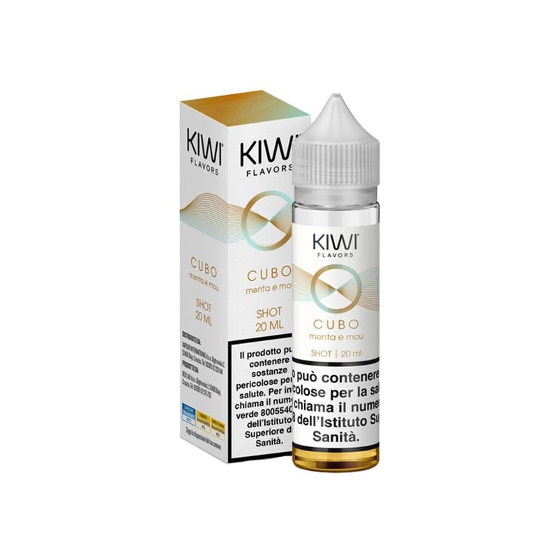 Kiwi Cubo Menta e Mou - Vape Shot 20ml