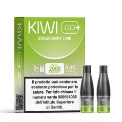 Kiwi Go Plus Pod Precaricate - Strawberry Lime - 2ml - 2pz