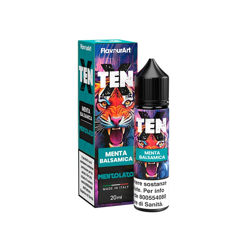 Flavourart TenX Menta Balsamica - Vape shot 20ml