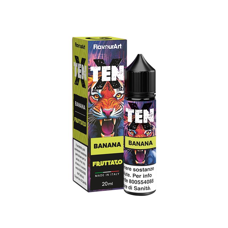 Flavourart TenX Banana - Vape shot 20ml