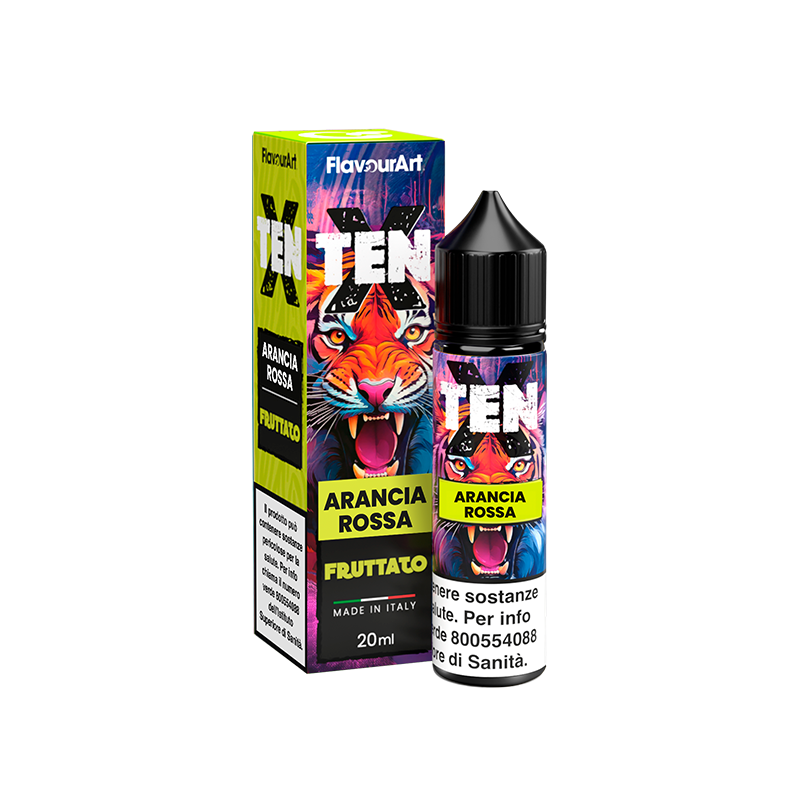 Flavourart TenX Arancia Rossa - Vape shot 20ml