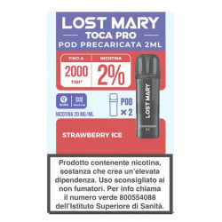 lost mary toca air non tira Virginia Tobacco Lost Mary TOCA AIR Pod Usa e Getta Elfbar 2 Pezzi