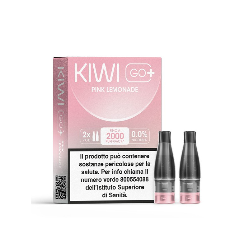 Kiwi Go Plus Pod Precaricate - Pink Lemonade - 2ml - 2pz