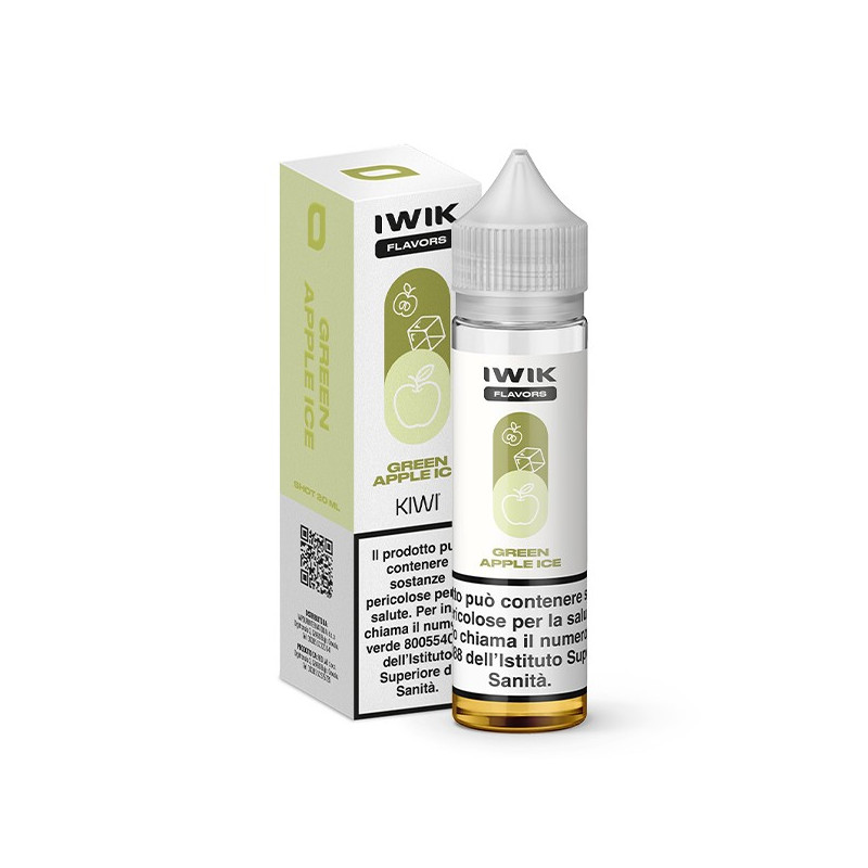 Iwik Green Apple Ice - Vape Shot 20ml