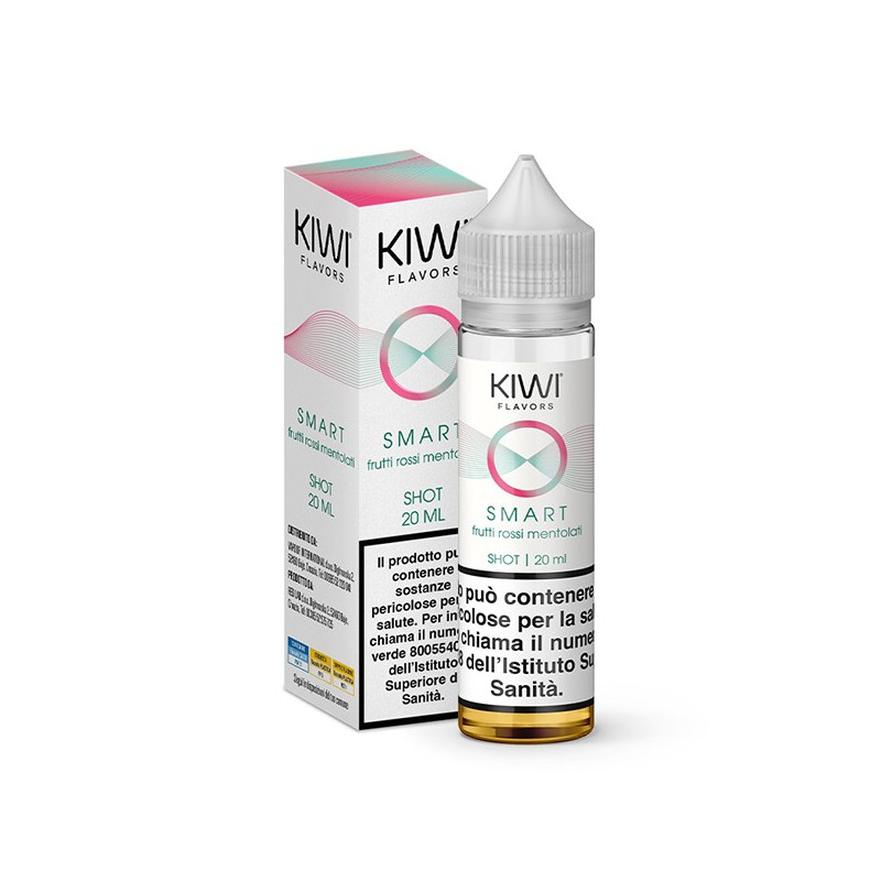 Kiwi Smart Frutti rossi e Menta - Vape Shot 20ml