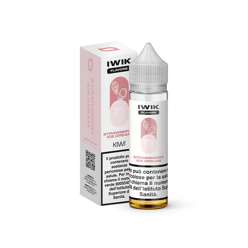 Iwik Strawberry Ice Cream - Vape Shot 20ml