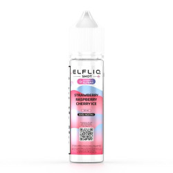 ELFLIQ Shot Strawberry Raspberry Cherry Ice - Mix and Vape - 20ml