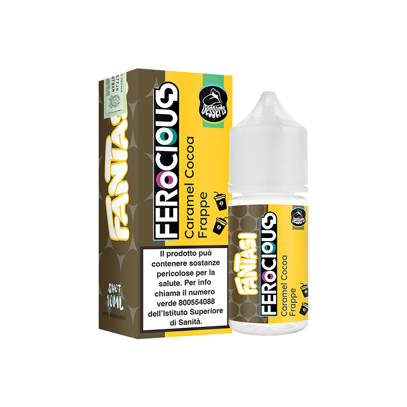 Fantasi Ferocious Classic Caramel Cocoa Frappe - Mini shot 10+10