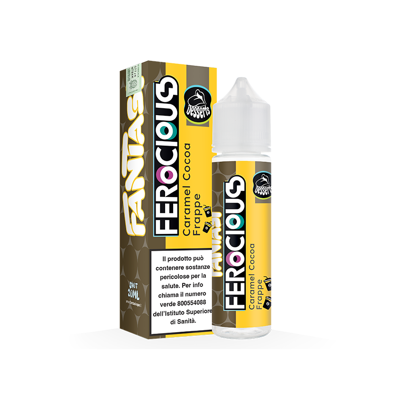 Fantasi Ferocious Classic Caramel Cocoa Frappe - Vape Shot 20ml