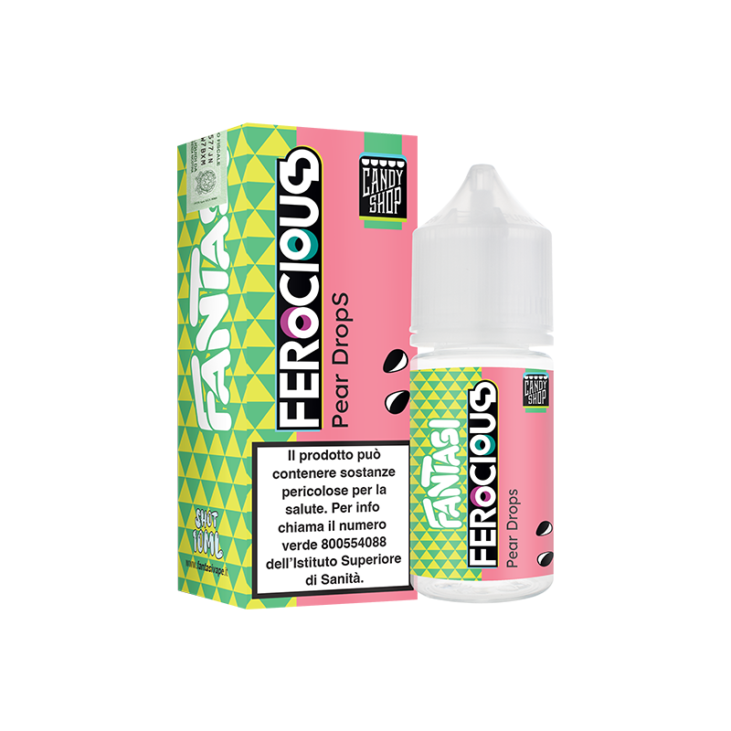 Fantasi Ferocious Classic Pear Drops - Mini shot 10+10
