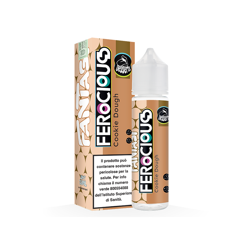 Fantasi Ferocious Classic Cookie Dough - Vape Shot 20ml