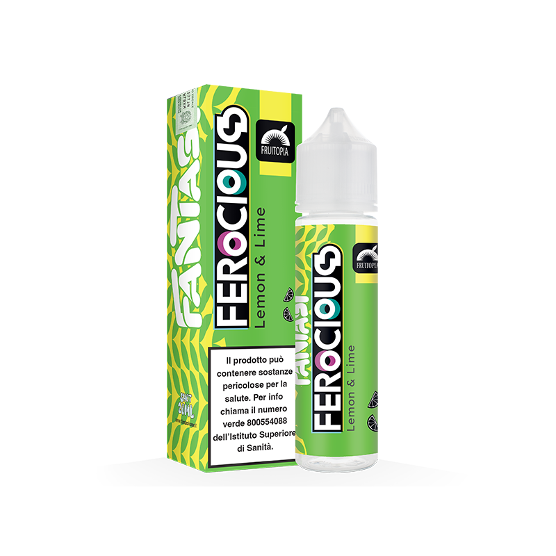 Fantasi Ferocious Classic Lemon & Lime - Vape Shot 20ml