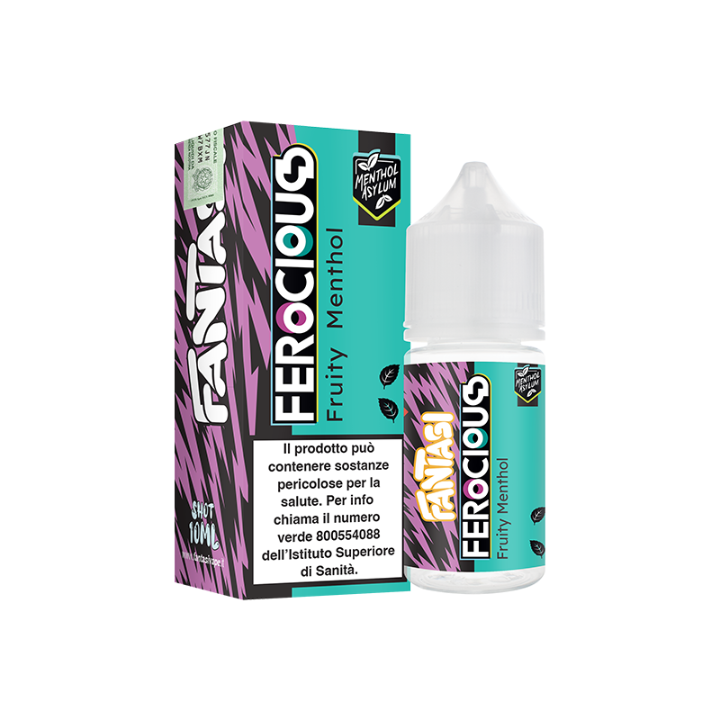 Fantasi Ferocious Classic Fruity Menthol - Mini shot 10+10