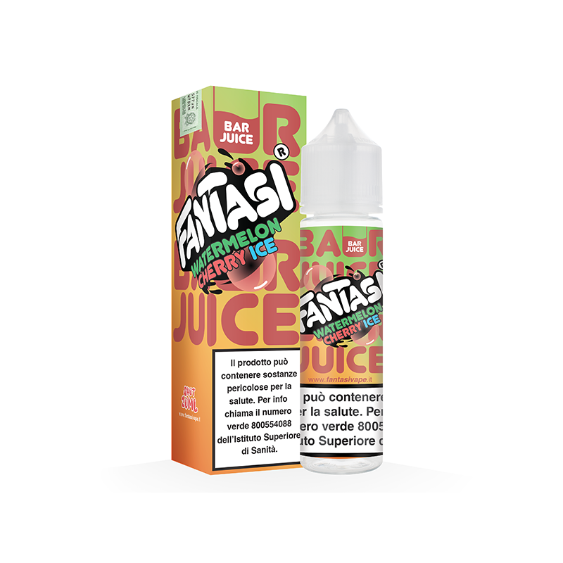 Fantasi Bar Juice Watermelon Cherry Ice - Vape Shot 20ml