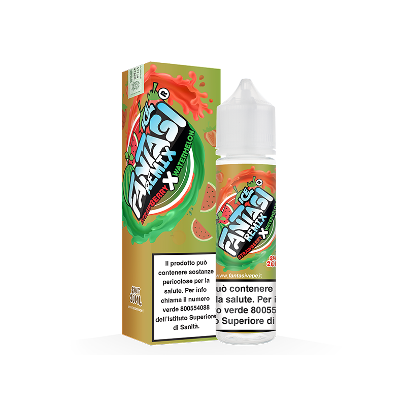 Fantasi Strawberry x Watermelon - Vape shot 20ml
