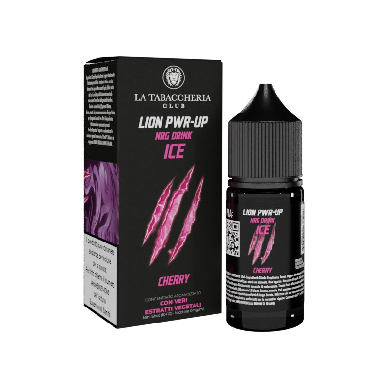 La Tabaccheria - Pwr-Up Nrg Drink Ice - Cherry - Mini shot 10+10