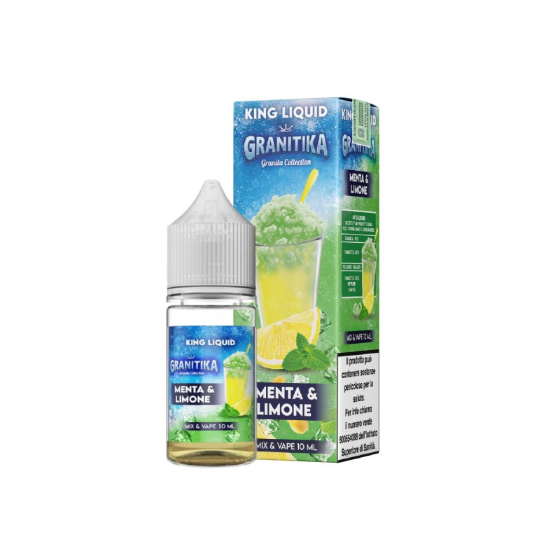King Liquid Granitika Menta & Limone - Mix and Vape 10+10