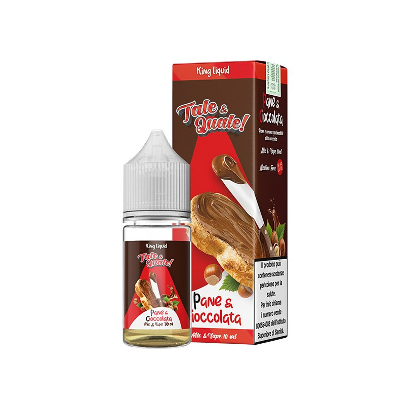 King Liquid - TALE & QUALE Pane e Cioccolata - Mix and Vape 10+10