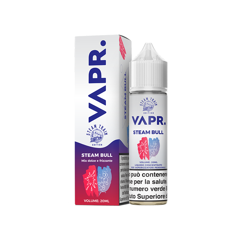 VAPR. Steam Bull - Steam Train Edition - Vape Shot 20ml