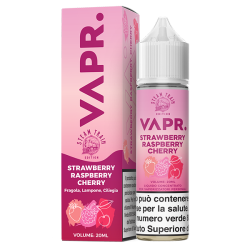 VAPR. Strawberry Raspberry Cherry - Steam Train Edition - Vape Shot 20ml