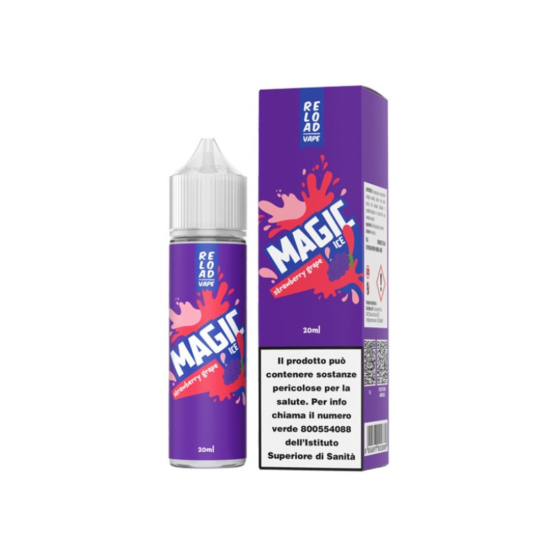 Reload Vape Magic Ice Strawberry Grape - Vape Shot 20ml